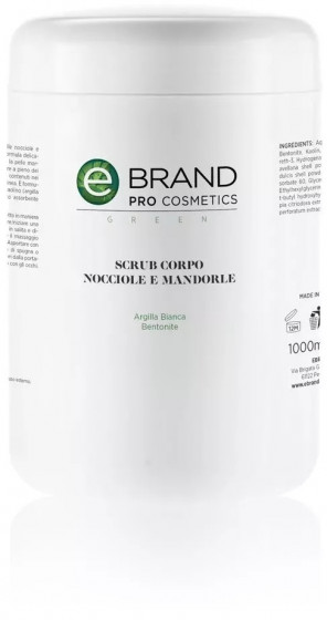 Ebrand Scrub Corpo Nocciole e Mandorie - Скраб для тіла "Фундук та Мигдаль"