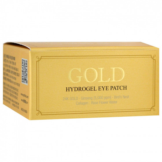 Petitfee & Koelf Gold Hydrogel Eye Patch - Гідрогелеві патчі для очей з золотим комплексом +5 - 2