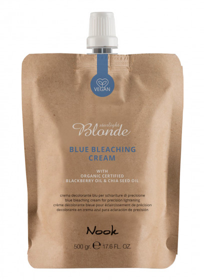 Nook starlight blonde Blue Bleaching Cream - Обесцвечивающий крем 9 уровней BLUE