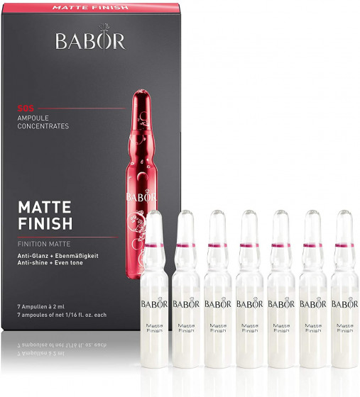 Babor Matte Finish Ampoule Concentrates - Ампули матуючі - 1