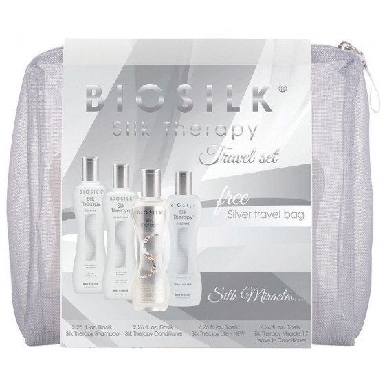 BioSilk Silk Therapy Travel Kit - Дорожній набір "Шовкова терапія"