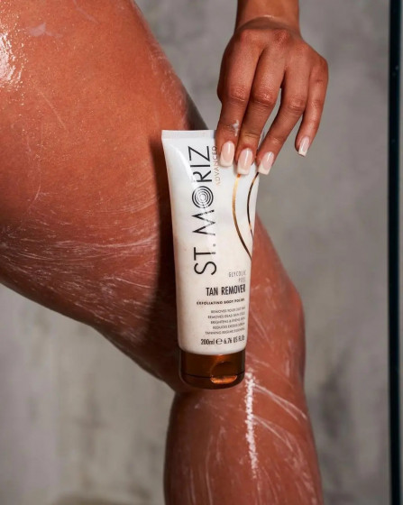 St. Moriz Advanced Glycolic Peel Tan Remover - Гліколієвий пілінг для видалення засмаги - 2