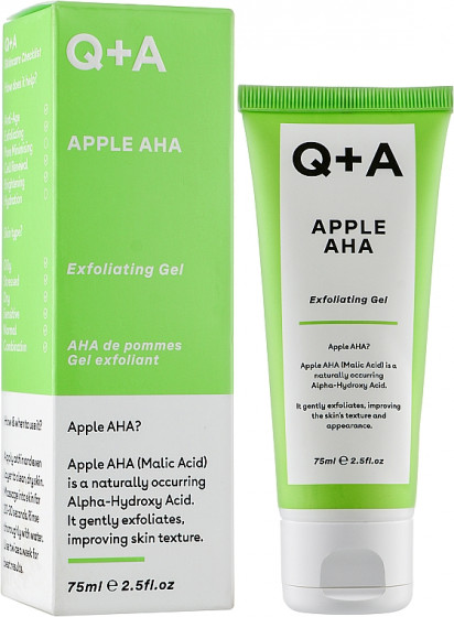 Q+A Apple AHA Exfoliating Gel - Відлущуючий гель для обличчя - 4