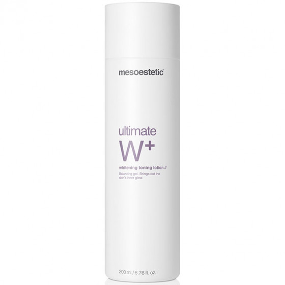 Mesoestetic Ultimate W+ whitening toning lotion - Тонізуючий лосьйон