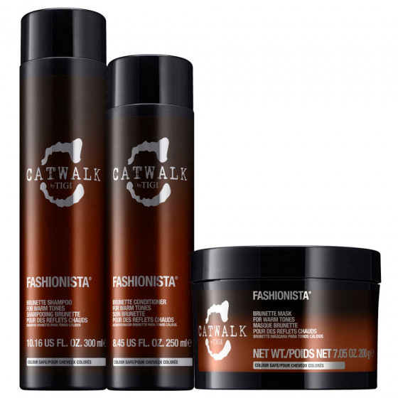 Tigi Catwalk Fashionista Brunette Conditioner - Кондиціонер для брюнеток - 1