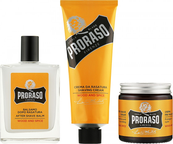 Proraso Wood and Spice Shaving Cream - Крем для гоління - 2