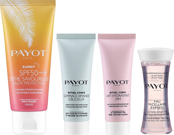 Payot Summer Travel Routine Set - Набір для догляду за шкірою