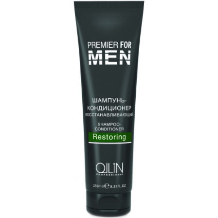 OLLIN Premier For Men Shampoo-Conditioner Restoring - Шампунь-кондиціонер відновлюючий