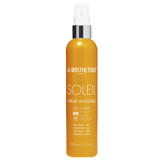 La Biosthetique Soleil Spray Invisible SPF 30 - Водостійкий сонцезахисний спрей SPF 30