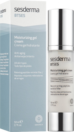 SesDerma BTSeS Antiwrinkle Moisturizing Cream-Gel - Зволожуючий крем-гель проти зморшок - 1