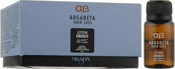 Dikson Argabeta Energy Lotion - Лосьйон в ампулах проти випадіння та для активізації росту волосся