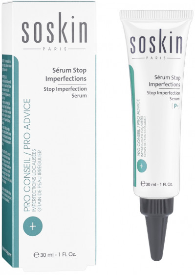 Soskin Akn Stop Imperfection Serum - Сиворотка "Стоп недоліки"