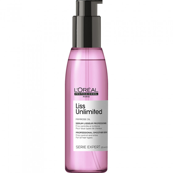 L’Oreal Professionnel Liss Unlimited Blow-Dry Oil - Розгладжуюча термозахисна олія для сухого і неслухняного волосся