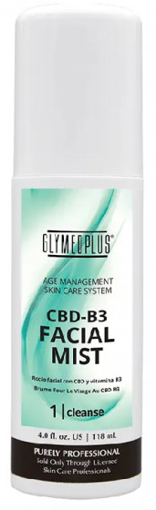 GlyMed Plus Age Management CBD-B3 Facial Mist - Міст для обличчя з канабідіолом