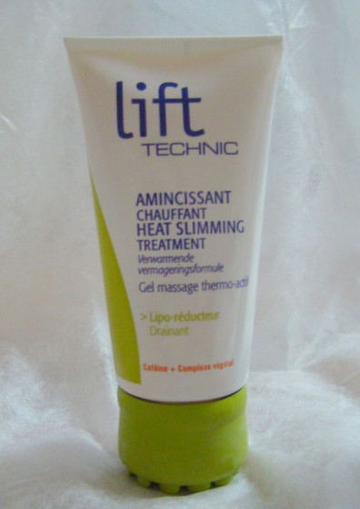 Lift Technic Heat Slimming Treatment - Гель для схуднення з термоеффектом і масажером - 1