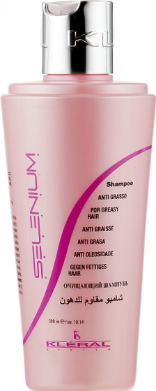 Kleral System Selenium Line Anti-Greasy Hair Shampoo - Шампунь для жирного волосся