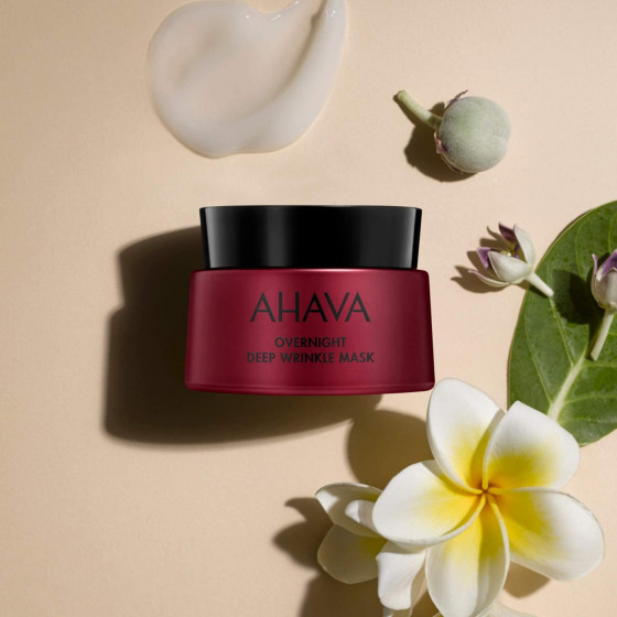 Ahava Apple of Sodom Overnight Deep Wrinkle Mask - Нічна маска-крем проти глибоких зморшок - 1