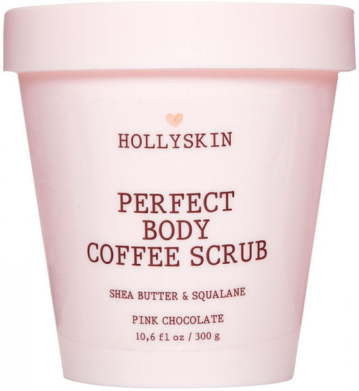 Hollyskin Perfect Body Coffee Scrub Pink Chocolate - Скраб для ідеально гладкої шкіри