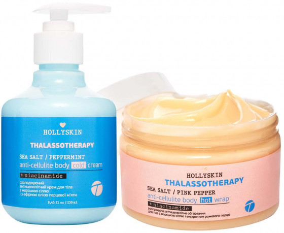 Hollyskin Thalassotherapy Kit - Антицелюлітний набір для тіла - 1