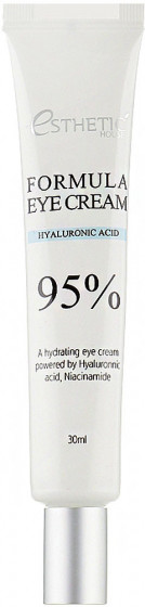 Esthetic House Formula Eye Cream Hyaluronic Acid 95% - Зволожуючий крем для шкіри навколо очей з гіалуроновою кислотою та ніацинамідом