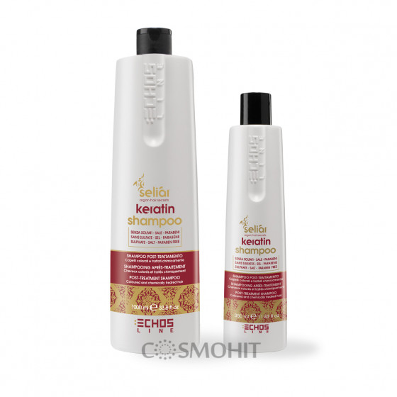 Echosline Seliar Keratin Shampoo - Кератиновий шампунь для волосся - 1