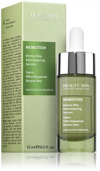 Beauty Spa Nobotox Miorelaxing Serum - Бізин'єкційна міорелаксант-сироватка для обличчя