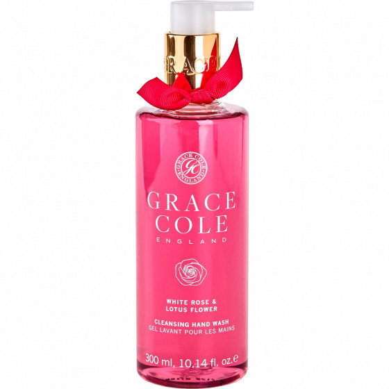 Grace Cole White Rose&Lotus Flower Hand Wash - Рідке мило для рук "Роза і квіти лотоса"