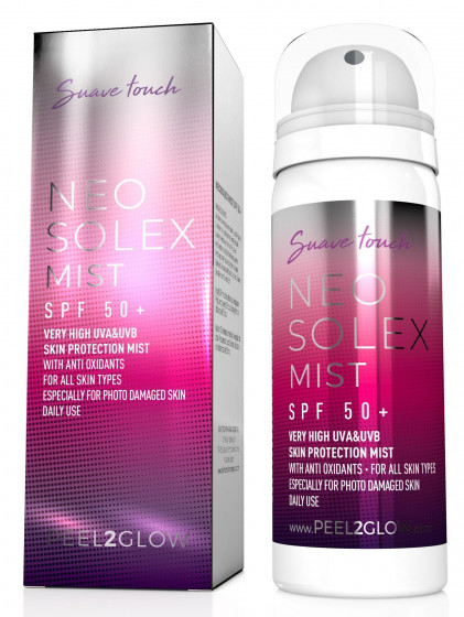 Skin Tech Peel2Glow Neosolex Mist SPF 50+ - Сонцезахисний міст SPF 50+