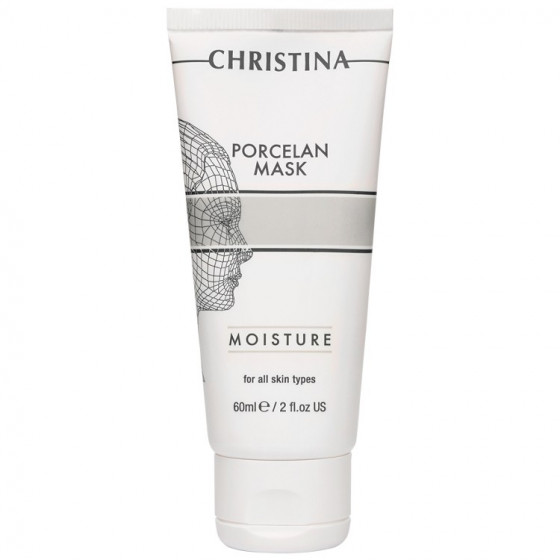 Christina Porcelan Mask Moisture - Зволожуюча порцелянова маска для всіх типів шкіри