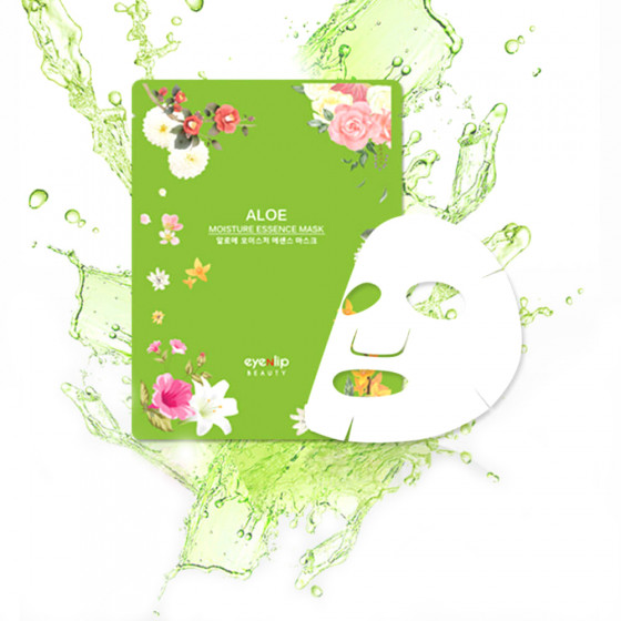 Eyenlip Aloe Moisture Essence Mask - Тканинна маска для обличчя з екстрактом алое вера - 1