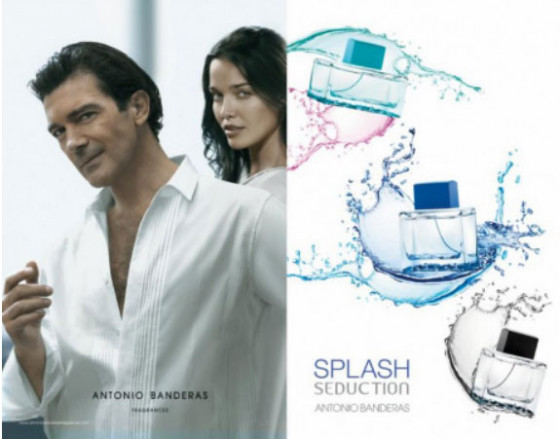 Antonio Banderas Splash Blue Seduction For Women - Туалетна вода (тестер) - 2