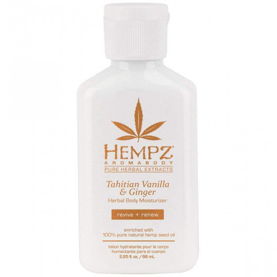 Hempz Herbal Body Moisturizer Tahitian Vanilla&Ginger - Зволожуюче молочко для тіла "Імбир і Ваніль"