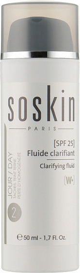 Soskin Clarifying Fluid SPF25 - Освітлюючий флюїд для обличчя