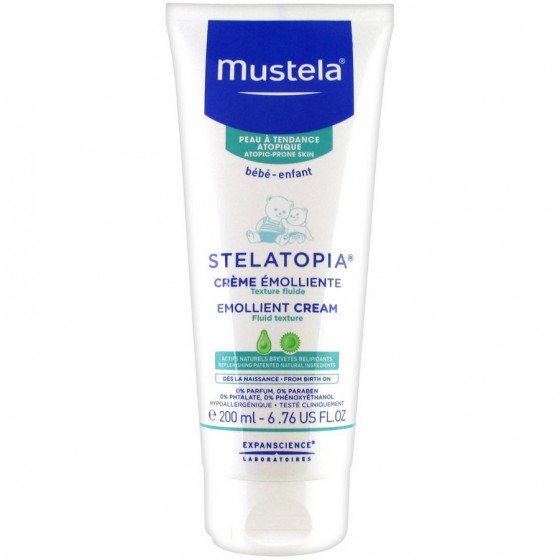 Mustela Stelatopia Emollient Cream - Пом'якшуючий крем - 2