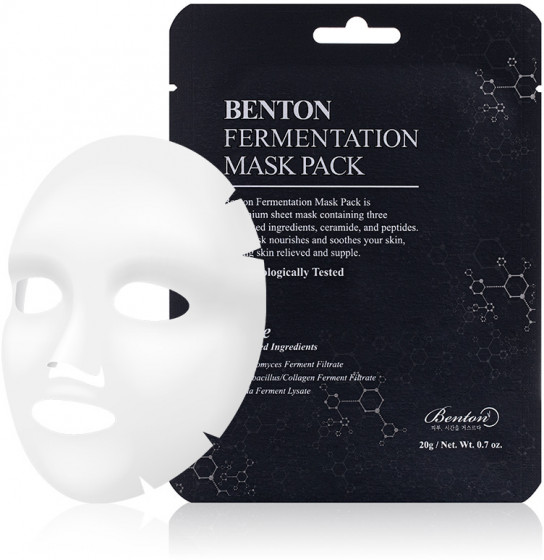 Benton Fermentation Mask Pack - Маска з ферментованими компонентами та пептидами - 2