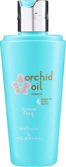 Kleral System Orchid Oil Cinq Shampoo - Шампунь для частого миття фарбованого волосся