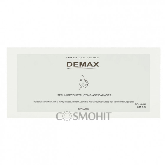 Demax Active Line Mature Serum Capable Of Restoring Age-Related Injuries - Сироватка, що відновлює вікові ушкодження 10 х