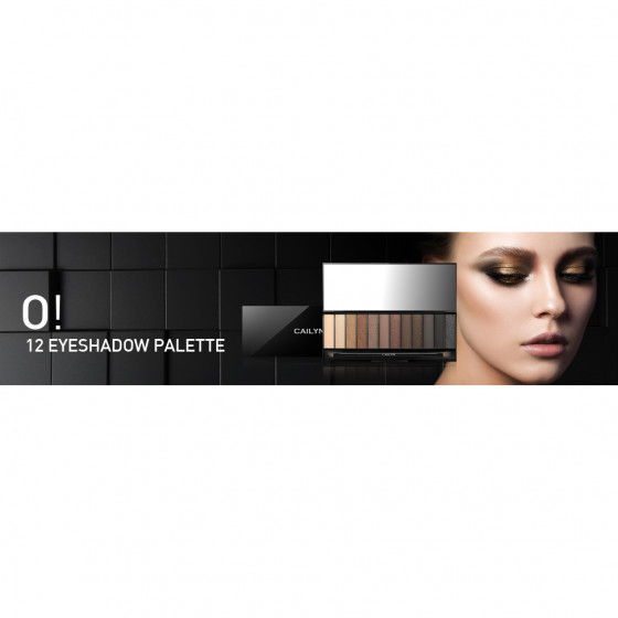 Cailyn O! 12 Eyeshadow Palette - Палітра тіней для повік з 12 відтінків - 2