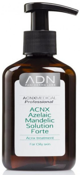 ADN Acnx Azelaic Mandelic Solution Forte - Азелаїново-мигдальний тонік для жирної і проблемної шкіри