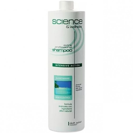 Dott.Solari Algae Sea Water Shampoo For Oily Hair - Шампунь з морською водою і водоростями для жирного волосся