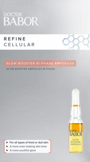 Babor Glow Booster Bi-Phase Ampoule - Біфазні ампули "Активатор сяйва"