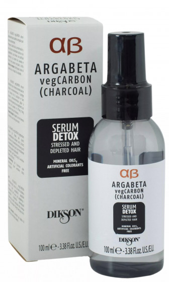 Dikson Argabeta Carbon Serum Detox - Детоксикуюча сироватка для волосся - 1