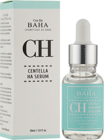 Cos De BAHA CH Centella Hyaluronic Acid Serum - Відновлююча сироватка для обличчя з центеллою - 1