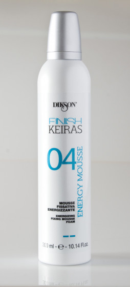 Dikson Keiras Finish Energy Mousse 04 - Мус для об'єму волосся - 1