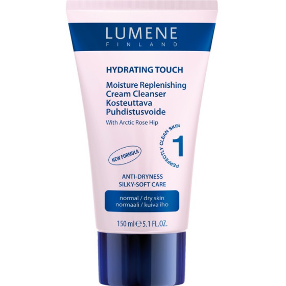 Lumene Hydrating Touch Moisture Replenishing Cream Cleanser - Крем, що очищає, відновлює баланс вологості шкіри