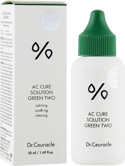 Dr.Ceuracle AC Cure Green Two - Заспокійлива сироватка для проблемної шкіри - 1