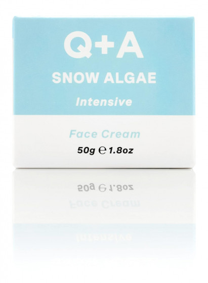 Q+A Snow Algae Intensive Face Cream - Зволожуючий крем для обличчя зі сніговими водоростями - 2