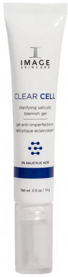 Image Skincare Clear Cell Clarifying Salicylic Blemish Gel - Протизапальний засіб для локального застосування