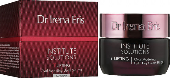 Dr. Irena Eris Institute Solutions Y-Lifting Oval Modeling Uplift Day Cream SPF 20 - Денний крем, що моделює контур обличчя - 1