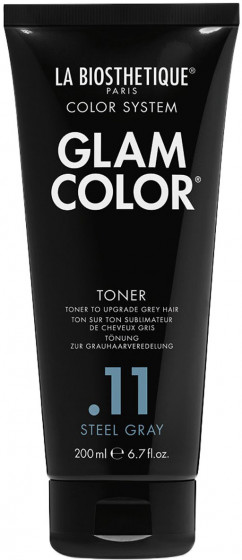 La Biosthetique Glam Color Toner Steel Gray .11 - Тонер з антижовтим ефектом для сивого волосся